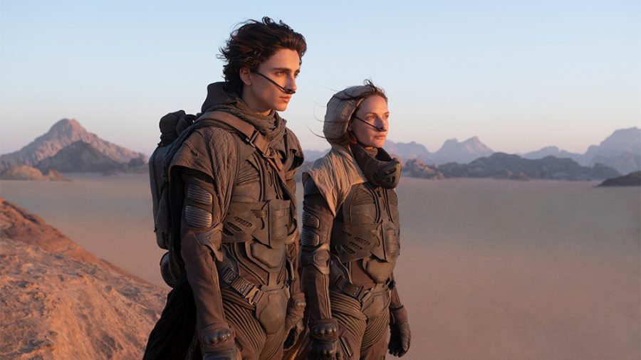 Timotheé Chalamet and Rebecca Ferguson stars in Dune. 