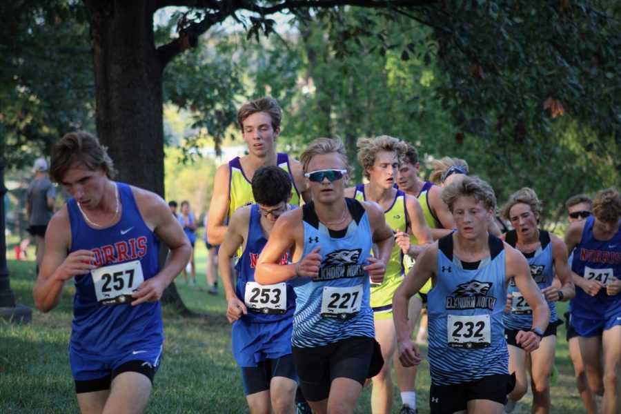 Dylan Palmer and Ben Sullivan leading the pack.