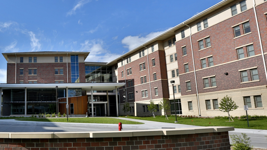 The dorms at the University of Nebraska at Lincoln.