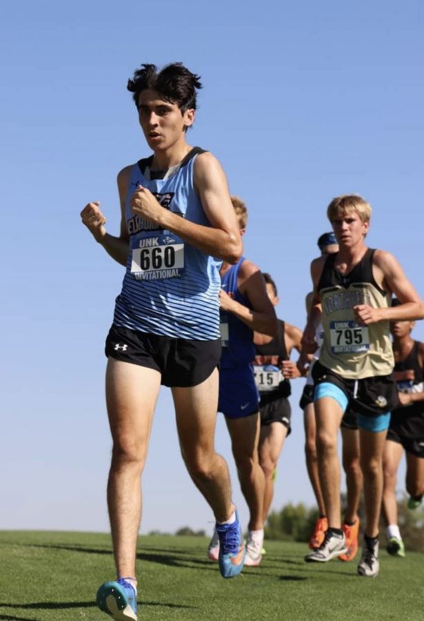 Michael+Grigsby+showing+natural+endurance+at+the+cross+country+meet.