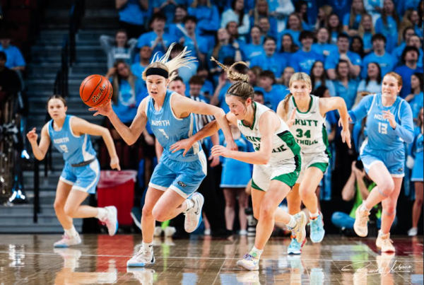 Elkhorn North Girls Basketball vs Omaha Skutt Catholic in the State Championship.