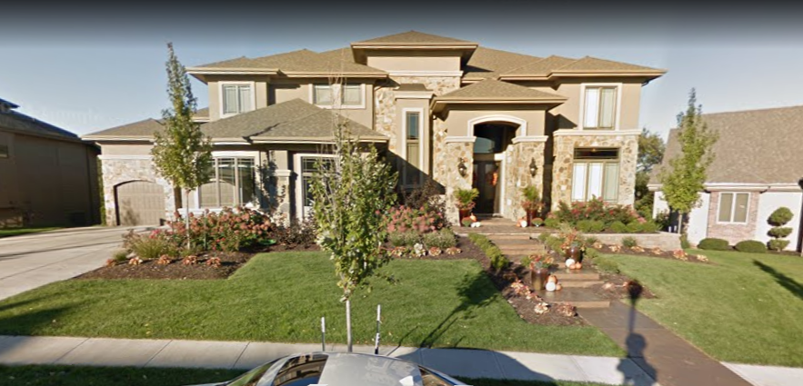 This is the house off of 187th and Honeysuckle  that was a victim of a fake 911 call. 
