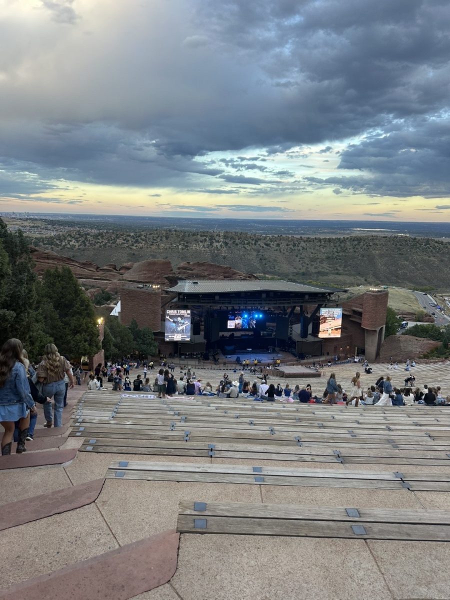 Megan Moroney plays at Red Rocks on September 30. The venue held 9,525 people at her sold-out show.