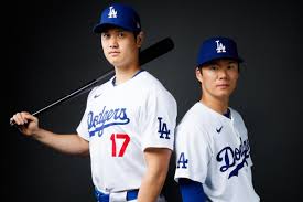 Shohei Ohtani and Yamamoto Yoshinobu take pictures together as the key players to the Dodgers. The two players are also the most know international players in the MLB.